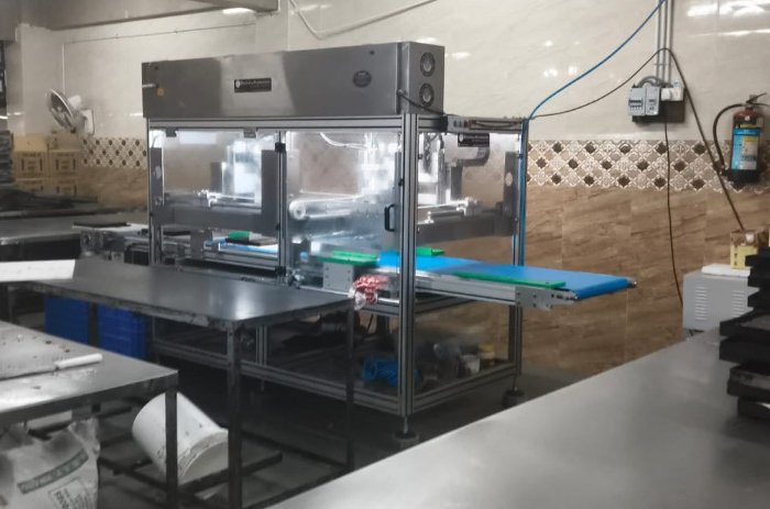 Automated Packaging Process inside Ajwa Cakes Factory