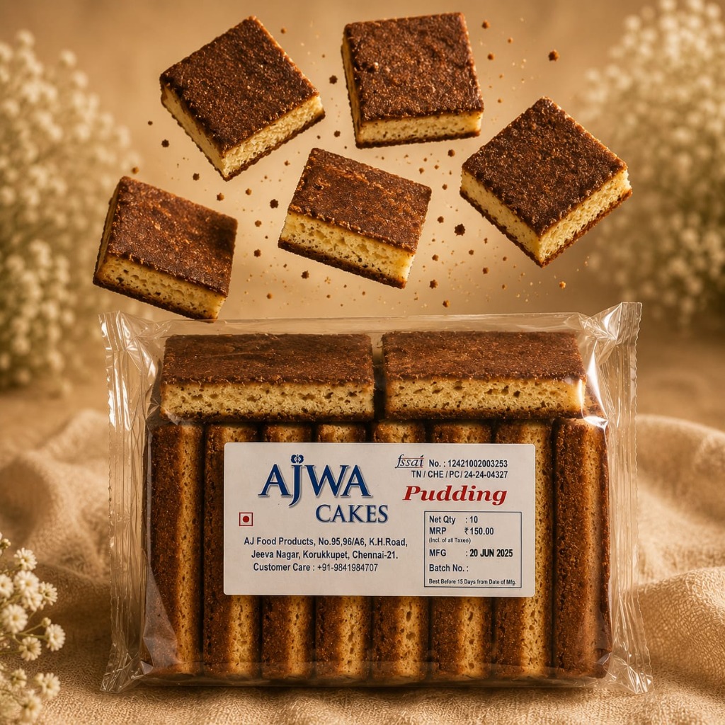 Ajwa Cakes Pudding Cake